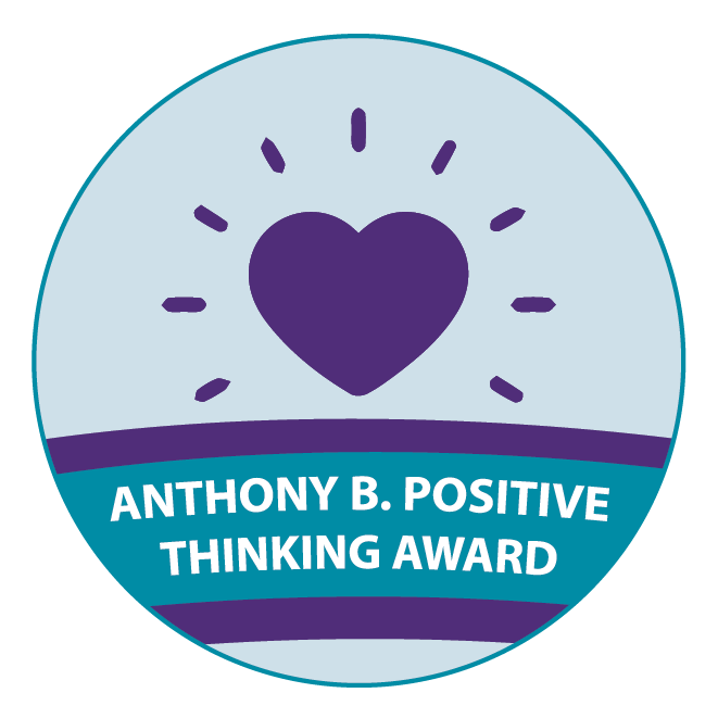Anthony B. Positive Thinking Award